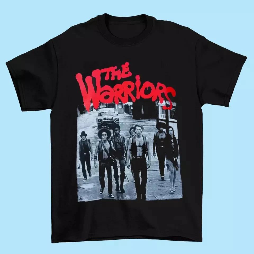 The WARRIORS Action Movie Film Movie 100% Cotton T-shirt Mens Tees Top Size S-5XL S