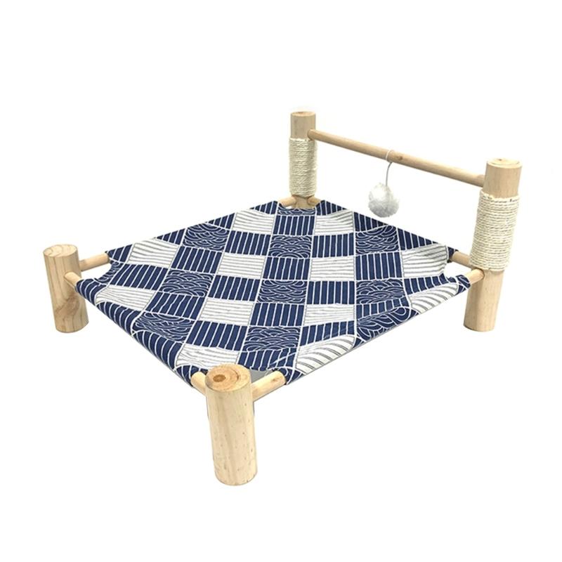 

Съемная кровать-гамак для кошек Съемная простыня для собак Летняя кровать Сменный холст