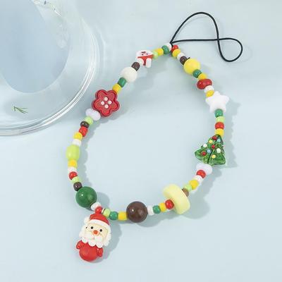 Weihnachtsmann Weihnachtsbaum Schlüsselanhänger & Kamera Lanyard Anhänger