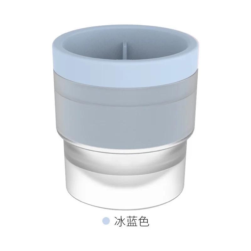 Silicone Ice Maker Food Grade Sphere Ice Mold Stackable Slow Melting DIY Ices Ball for Cocktail Whiskey Drink Home Bar Supplies