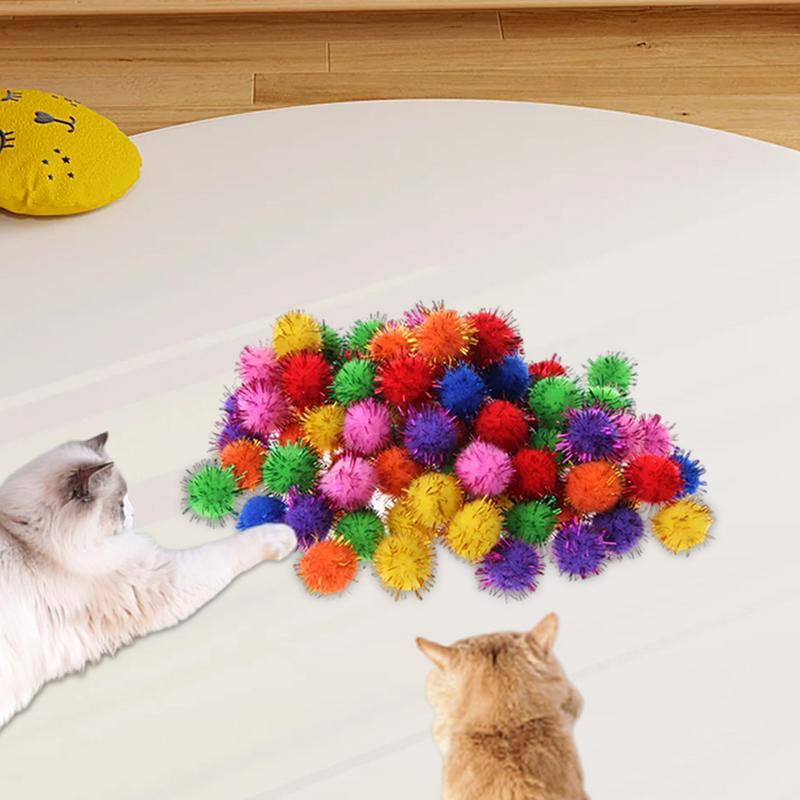100pcs 1.5cm Colorful Pompoms for Dolls Garment Handmade Material Soft Fluffy Pom Poms Ball For DIYs Kids Toys Accessories