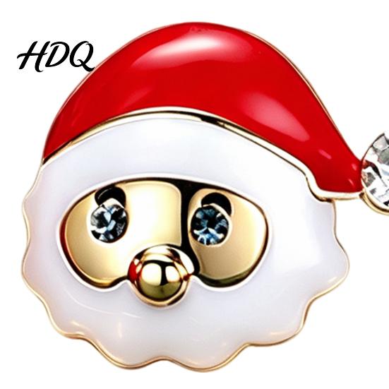 Lightweight Holiday Earrings 1 Pair Christmas Stud for Women Cute Enamel Santa Theme Jewelry Claus And Reindeer Earrings Gifts Xmas Party