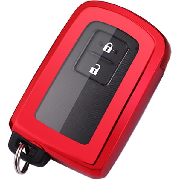Smart TPU Key Fob Cover Case Keyless Entry Holder Protector for    Toyota Tacoma 4Runner Sequoia 2017 2018 Highlander Avalon Camry Corolla RAV4 Land