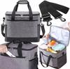 Thermal Travel Bag Beach Cooler Tourist Shoulder Bag Large 20L