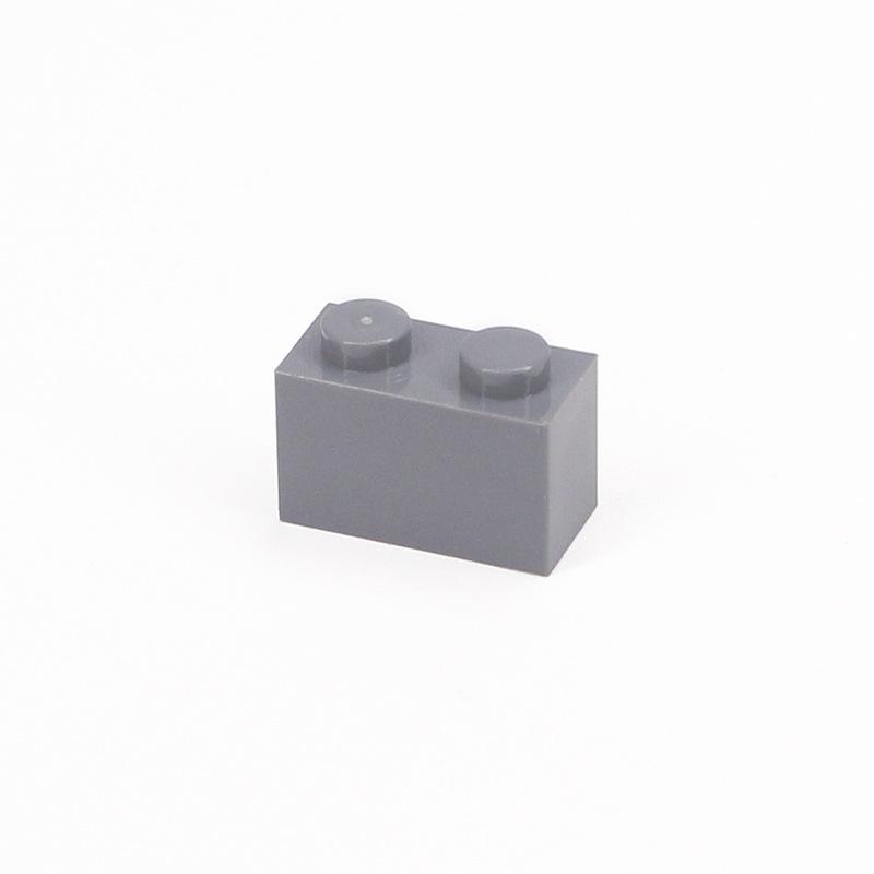 Small Particle Building Blocks 1x2 (3H) High Brick Foundation Parts Splicing DIY Building Block Parts Accessories