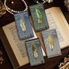 2pc/Pack Vintage Metal Feather Bookmarks Classical and Creative Stationery Gifts for Party Book Clubs Book Lovers Favor