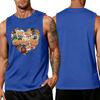 Men's Sleeveless Tank Top Summer Casual Loose Fit Muscle Shirt Lightweight Breathable Fabric Comfortable Daily Wear