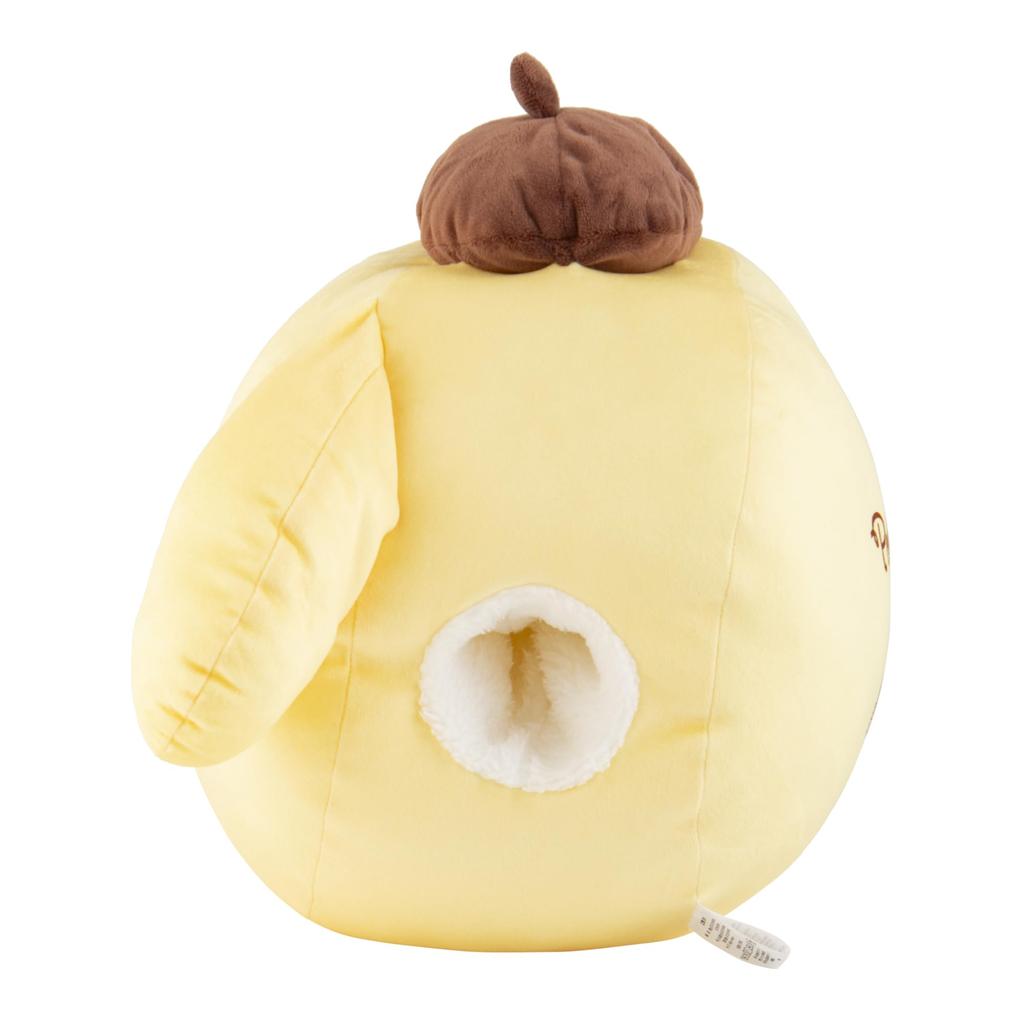 MORIPiLO Pompompurin Body Hug Me Plush Character Sanrio 427794 Pillow, Approx. 61x36cm, Cushion, Goods, Gift, Pillow, Yellow,