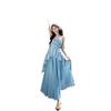 Yunnan Travel Two-piece Vacation Style Tube Top Small Suspender Top with Skirt Unique and Beautiful Summer Suit