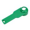 Sliding Measuring Scoop Narrow Bottles Adjustable Accurate Measuring Tool for Protein Coffee Powder Fitness Enthusiasts Wide Handle Green