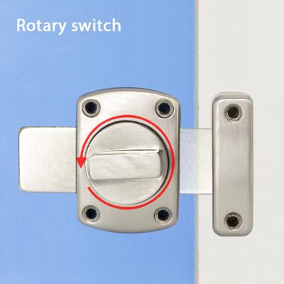 Door Lock Cast Metal Hook Latch Lock Toilet Doors Right Angle Sliding Gate Lock