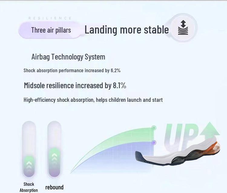 Jeep Kids' Autumn/Winter Waterproof Basketball Shoes with Air Cushion and Rotary Buckle - Non-slip, Shock-Absorbing Leather Sneakers for Girls