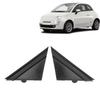 Pair of Door Mirror Flag Covers, 1SH17KX7AA Left and Right Door Mirror Flag Trim Decoration Black Replacement for Toyota 500 2012-2017