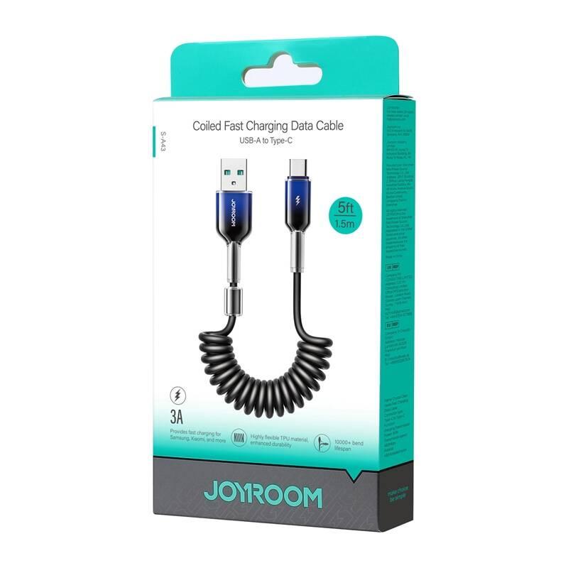 USB-A To USB-C Cable Joyroom S-A51 60W 1.5M Black