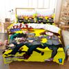 Nová sada ložního prádla My Hero Academia Japonské anime Měkké ložní prádlo Jednolůžko Dvoulůžko Queen Twin Full Size Povlak na přikrývku Ložní prádlo pro teenagery chlapce