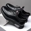 Men's Leather Shoes 2025 Season New Leather One-pedal Business Casual Men's Shoes Soft-sided Shoes