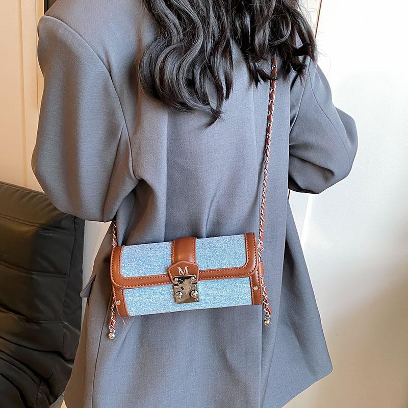 Bolso de Moda para Mujer Nuevo Bolso de Hombro Versátil Bolso Bandolera