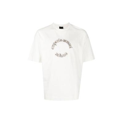 Round Neck Short Sleeve Letter Logo Printed T-Shirt Men Tops 6L1TG3-1JSAZ-01D4