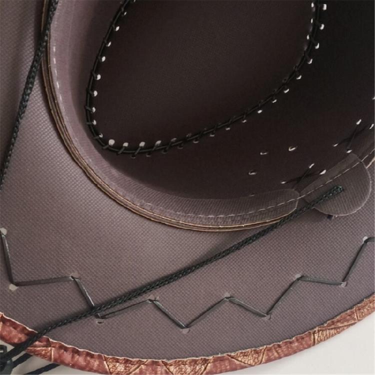 Unisex Checkered Hat Cowboy Hat for Travel for Outdoor Gatherings Holiday