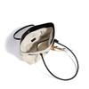 New casual large-capacity shoulder bag, linen patchwork top-layer cowhide underarm bag, Korean-style tote bag