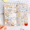 Soft Cute Cat Transparent Waterproof Pet Stickers Diy Hand Account Diary Stickers  Cute Animal Cat Stickers