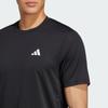 New Adidas ESSENTIALS T Shirt Men's Black IC7428
