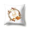 Thanksgiving Pillowcase Blessing Maple Leaf Pumpkin Sofa Cushion Cover Office Home Living Room Pillowcase