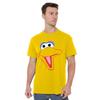 Sesame Street Unisex Adult Big Bird Head T-Shirt