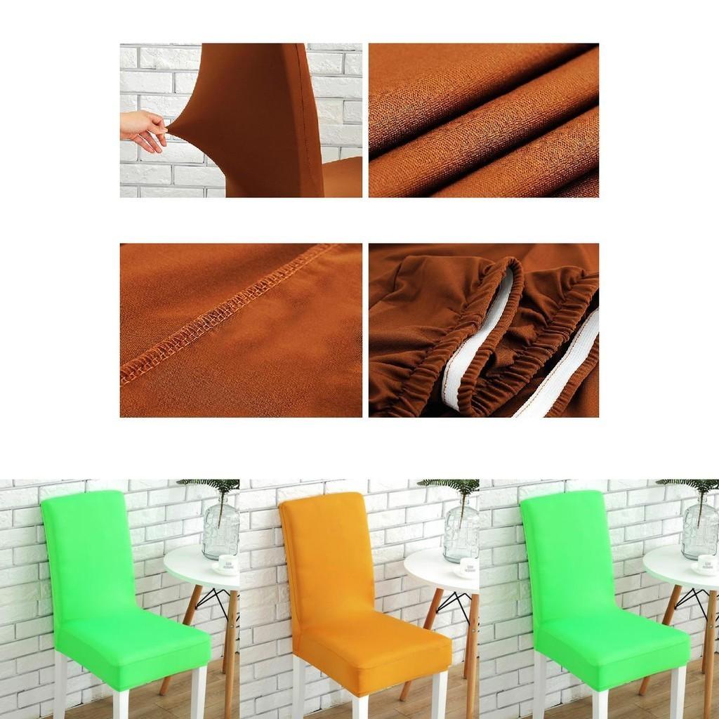 Solid Color Chair Slipcovers For Wedding Banquet Venue With Easy Care