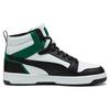 New PUMA Rebound V6 'Black White Green' 392326-16
