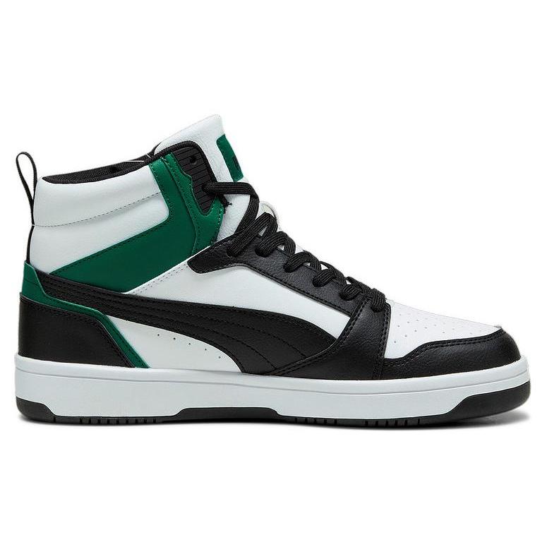 New PUMA Rebound V6 'Black White Green' 392326-16