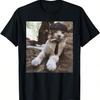 Lustiges Raucherkatzen-Meme Zigaretten-T-Shirt
