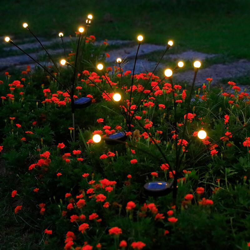 UOSULED Solar Firefly Garden Lights