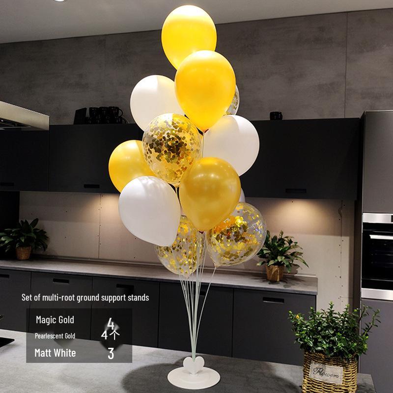 Floating Balloon Stand for Weddings and Birthdays: Room Decoration and Party Pillar.
