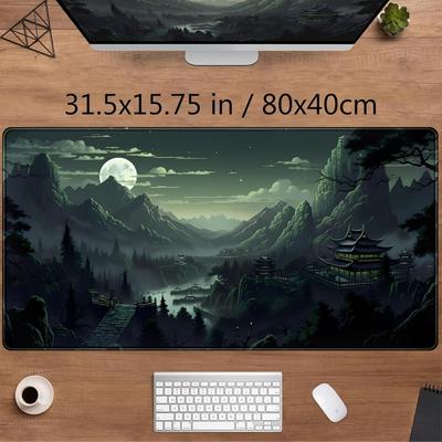 Scenery  Mouse Pad Large Computer Office Game Table Mats XXL Rubber Antislip Gaming Keyboard Mousepads Long Desk Pads