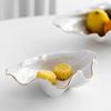 Creative Shell Shape Ceramic Plates Dinner Dish Steak Salad Tray Table Decoration Starfish Tableware Kitchen Decor Living Room