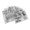 8Pcs Shrinky Dink Paper BOPS Wide Application Semitransparent Various Patterns Shrinky Dink Sheets for Keychain Tag
