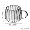 Heat-Resistant Glass Mug Breakfast Milk Cup Coffee Mug Pumpkin Pattern Drinkware