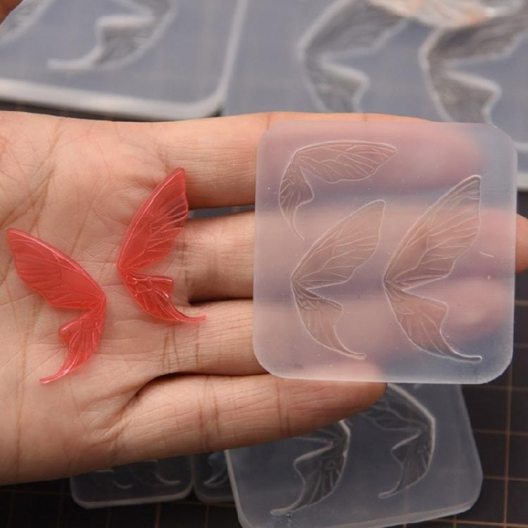 Butterfly Ear Silicone Mold DIY Handmade Pottery Doll Molds Exploy Casting Molds