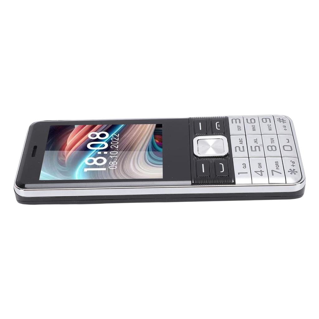 2G Unlocked Phone 2.8 Inch HD Color Screen 4 SIM Card Slots High Volume Speaker Big Keys Mobile Phone Support and 3.5mm Headphone