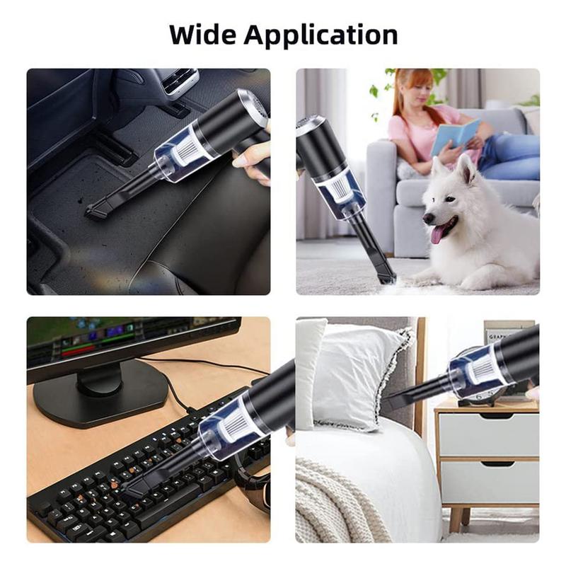 Portable Cordless Handheld High Power Home Vacuum Cleaner Vacuum Mini Handheld Air Blower Lightweight Supplies For Cleaning