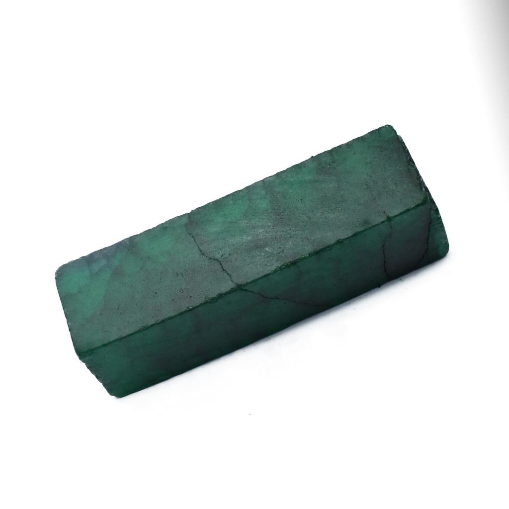 200 Ct Top Rich Green Natural Emerald Uncut Rough Loose Gemstone