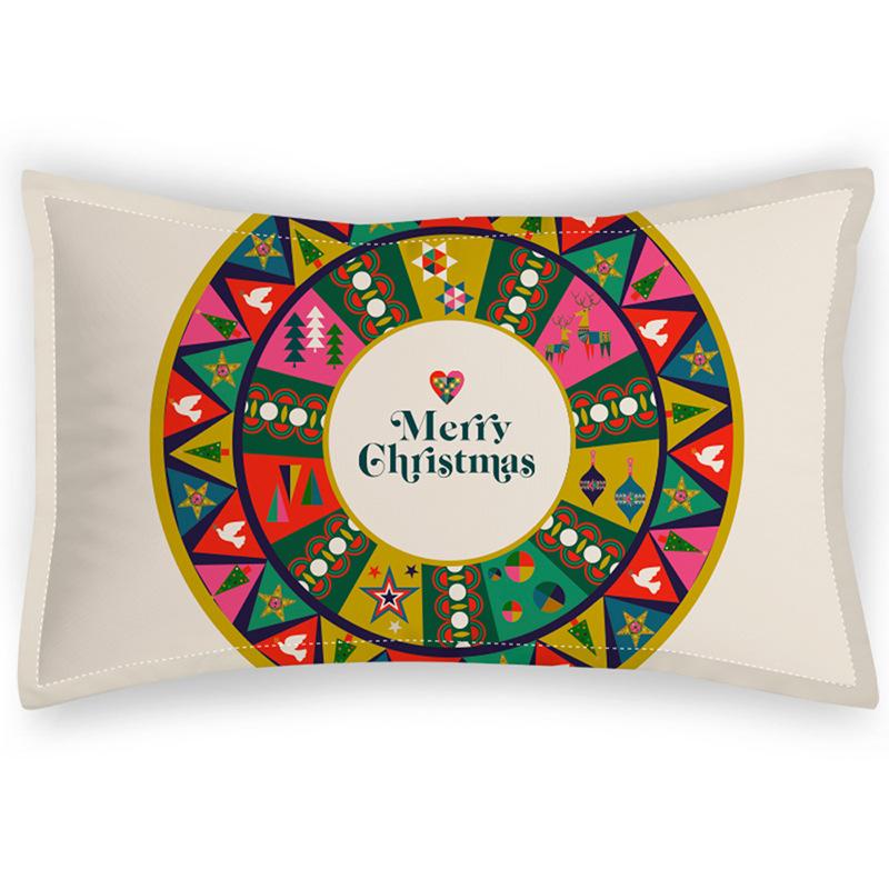 Velvet Printed Pillowcase Student Dormitory Multicolor Single Polyester Pillowcase Multicolor