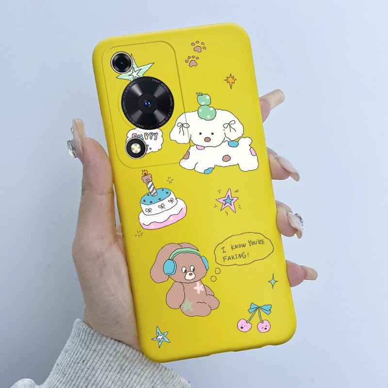Handyhülle für Huawei Nova Y72 Hüllen 6,75" Niedliche Panda-Astronauten-Abdeckung für Huawei Enjoy 70 NovaY72 MGA-LX3 Weiche Silikonhülle