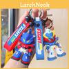 Premium Cartoon Transformer Keychain Accessory Adorable Robot Bag Charm Silicone Material