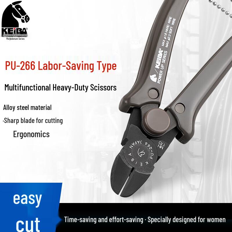 KEIBA Heavy Duty Diagonal Cutting Pliers