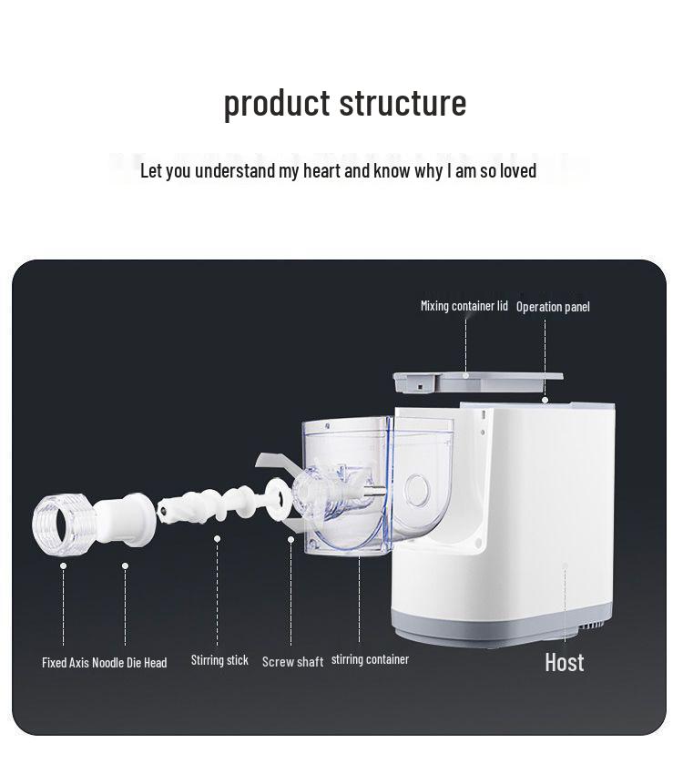 Intelligent Automatic Household Noodle & Dumpling Maker - New Model