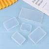 Dustproof Durable Strong Jewelry Storage Case Container Mini Plastic Box Rectangular Box Translucent Box Packing Box Storage Box