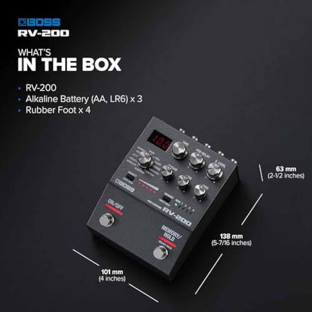 BOSS/RV-200 REVERB BOSS REVERB RV200
