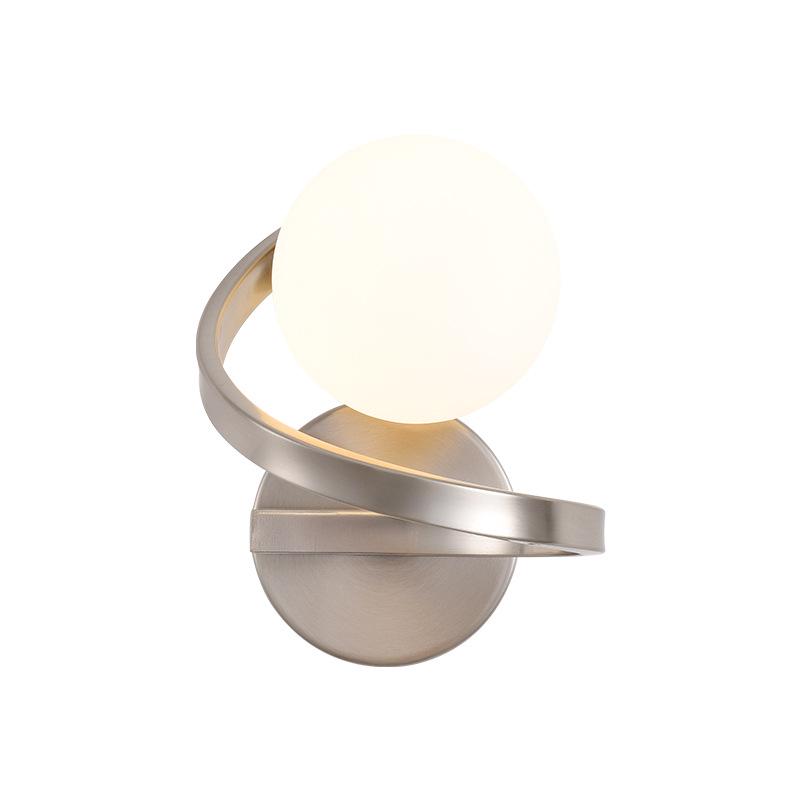Used Bauhaus Wind Wall Lamp, Super Bright Bedside/Background Fixture for Bedroom, Living Room, Stairway, or Hallway (Model 8838)